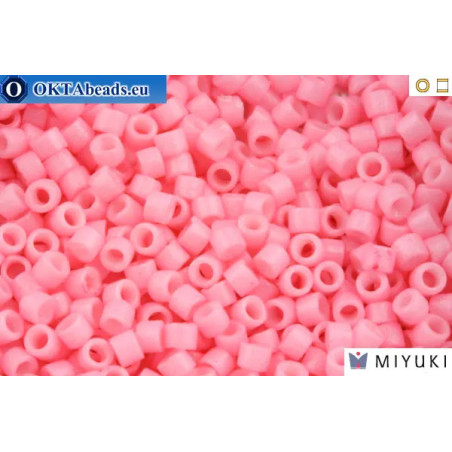 MIYUKI Delica Duracoat Opaque Lt Carnation (DB2116) 11/0