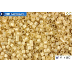 MIYUKI Beads Delica Silver Lined Light Honey Opal 11/0 (DB1458)