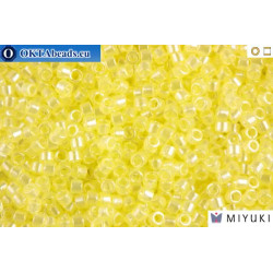 MIYUKI Beads Delica Transparent Pale Yellow Luster 11/0 (DB1471)