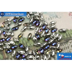 Rizo Beads blue silver (29636CR) 2