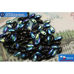 Rizo Beads black iris (X23980) 2