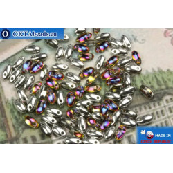 Rizo Beads silver iris (29942CR) 2