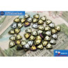 Triangle Beads brown iris (21415JT) 6mm5g