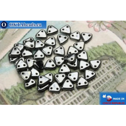Triangle Beads hematite (L23980) 6mm5g