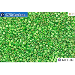 MIYUKI Beads Delica Galvanized DURACOAT Dark Mint Green 11/0 (DB1844)