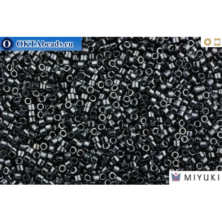 MIYUKI Beads Delica Gunmetal 11/0 (DB1)
