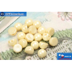 Cabochon Beads beige (LC03000) 6mm