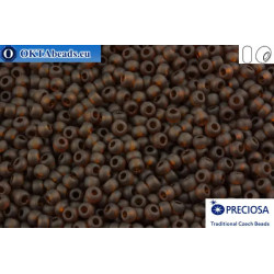 Preciosa czech seed beads 1 quality brown matte (10110m) 10/0