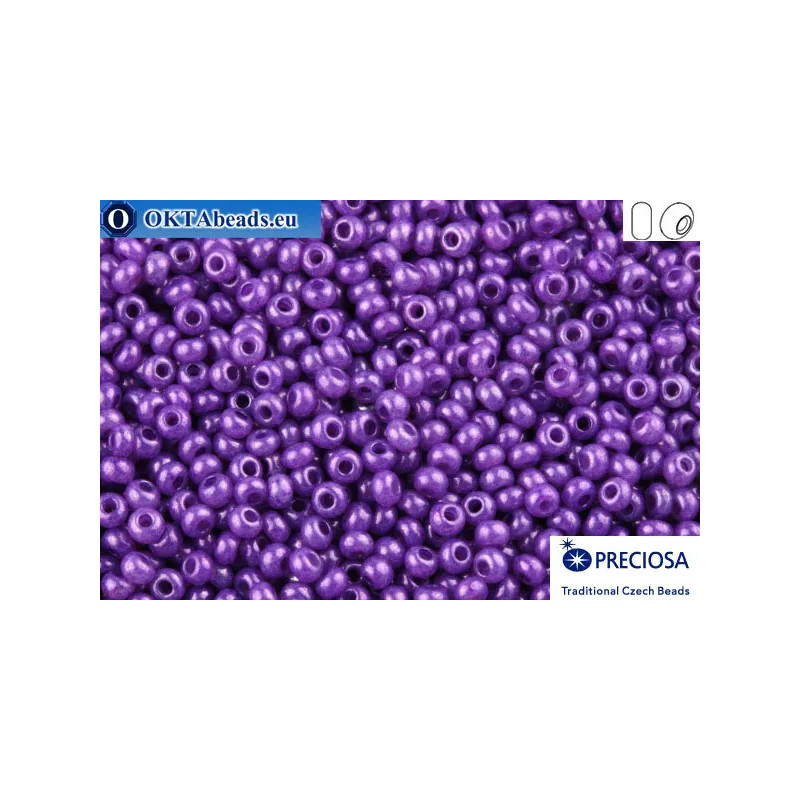 Preciosa czech seed beads 1 quality lilac (17128) 10/0