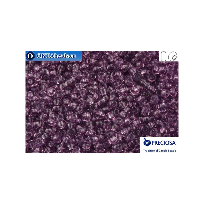Preciosa czech seed beads 1 quality lilac (20010) 10/0