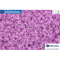 Preciosa czech seed beads 1 quality pink color line matte (38328m) 10/0