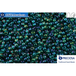 Preciosa czech seed beads 1 quality emerald AB (51710) 10/0