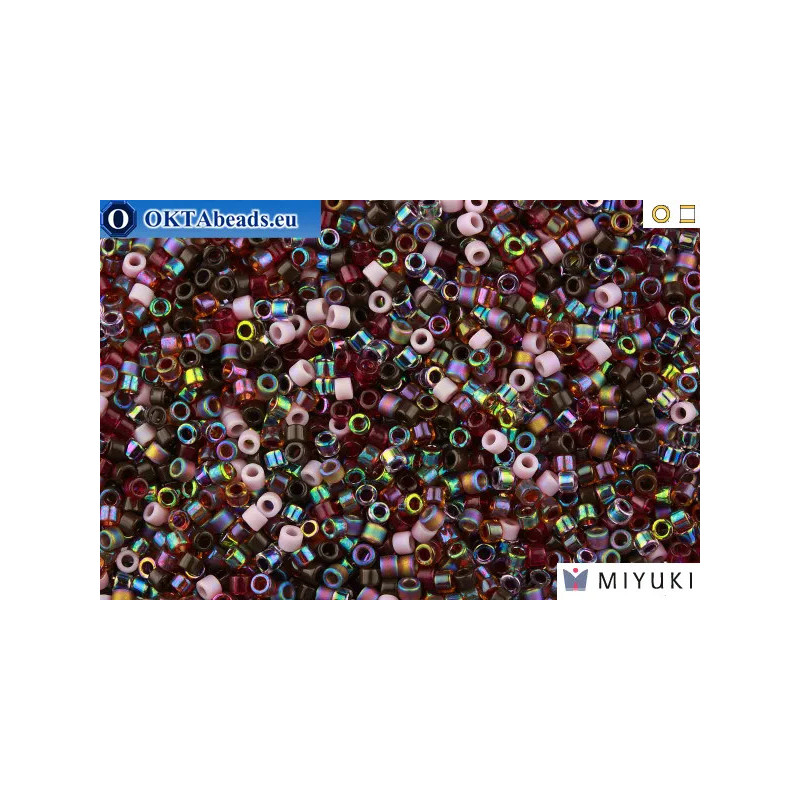 MIYUKI Beads Delica Mix Vinyard 11/0 (DBmix18)