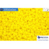 Preciosa czech seed beads 1 quality yellow matte (83110m) 10/0