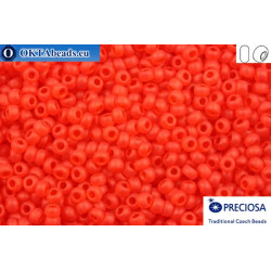 Preciosa czech seed beads 1 quality red matte (90050m) 10/0