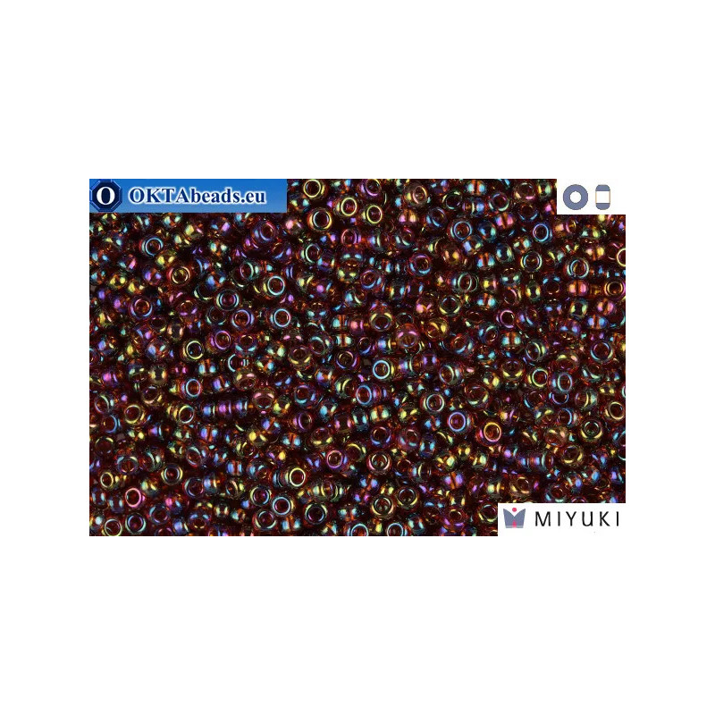 MIYUKI Beads Transparent Topaz AB 11/0 (257)