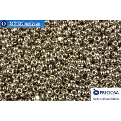 Preciosa Charlottes Nickel Plated 15/0