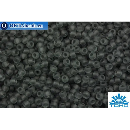 TOHO Beads Round Transparent Frosted Gray (9BF) 11/0