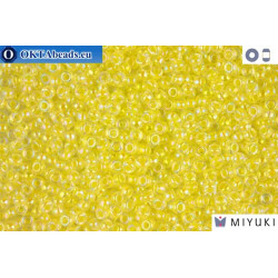 MIYUKI Beads Crystal Lined Light Yellow AB 11/0 (273)