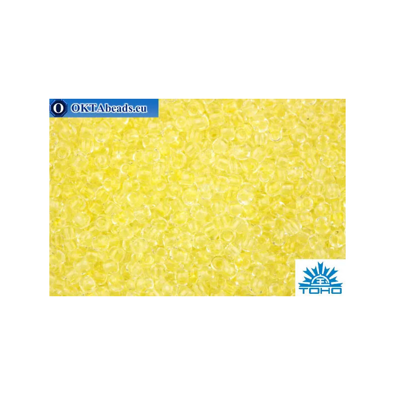 TOHO Beads Round Glow In The Dark - Yellow/Bright Green (2721) 11/0