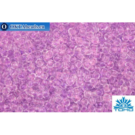TOHO Beads Round Glow In The Dark - Dark Pink/Green Pink (2724) 11/0