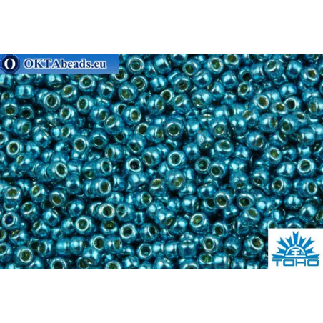TOHO Beads Round PermaFinish Galvanized Aqua Sky (PF582) 11/0