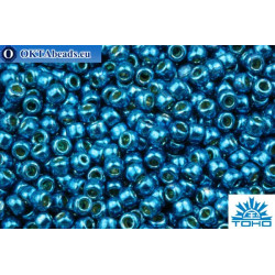TOHO Beads Round PermaFinish Galvanized Turkish Blue (PF584) 11/0