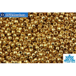 TOHO Beads Round PermaFinish Galvanized Golden Fleece (PF592) 11/0