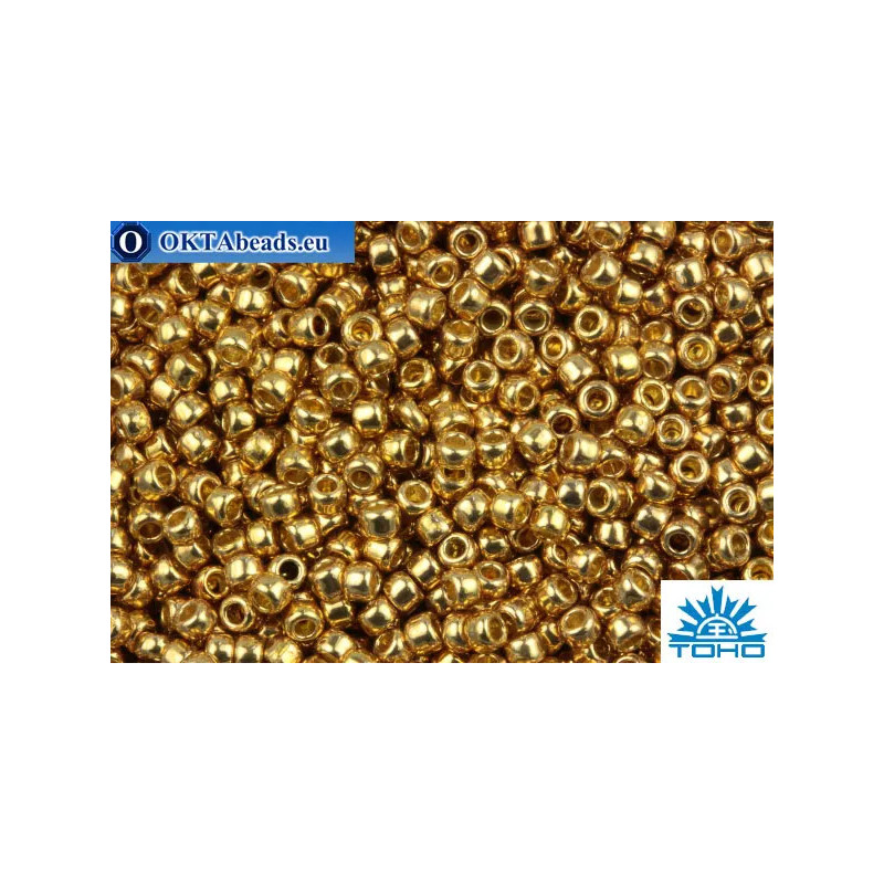 TOHO Beads Round PermaFinish Galvanized Golden Fleece (PF592) 11/0