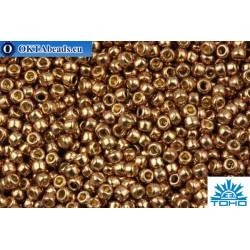 TOHO Beads Round PermaFinish Galvanized Almond (PF593) 11/0