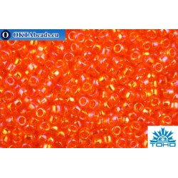 TOHO Beads Round Hyacinth Transparent Rainbow (174B) 15/0