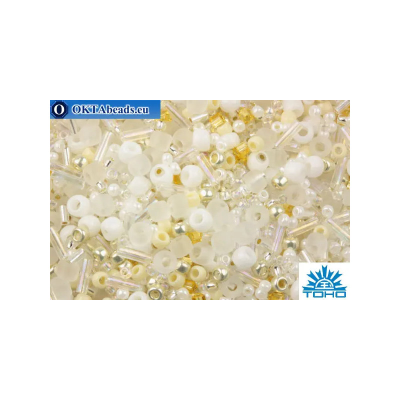 TOHO Beads Mix Hasu- White Mix (3212)