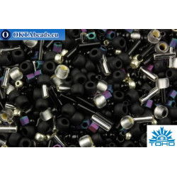 TOHO Beads Mix Yozora- Jet/Silver Mix (3225)