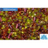 TOHO Beads Mix Ureshii- Olivine/Orange Mix (3227)