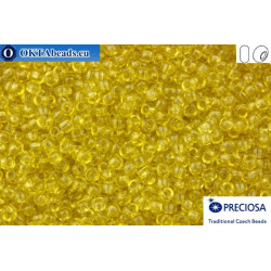Preciosa czech seed beads 1 quality yellow solgel (01151) 10/0