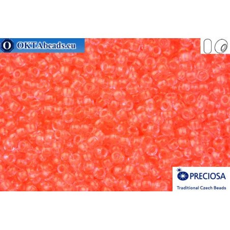 Preciosa czech seed beads 1 quality pink solgel (01191) 10/0