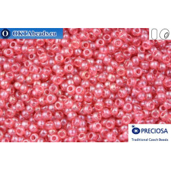 Preciosa czech seed beads 1 quality pink luster solgel (07622) 10/0