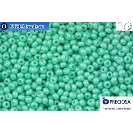 Preciosa czech seed beads 1 quality turquoise solgel (16958) 10/0