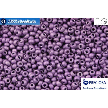 Preciosa czech seed beads 1 quality lilac matte (18528m) 10/0