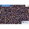 Preciosa czech seed beads 1 quality lilac AB matte silver line (27069m) 10/0