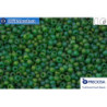 Preciosa czech seed beads 1 quality green AB matte (51120m) 10/0