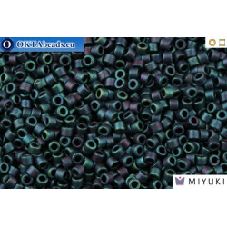 MIYUKI Beads Delica Matt Metallic Blue Iris (DB325) 11/0
