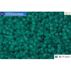 MIYUKI Beads Delica Matte Transparent Caribbean Teal (DB1268) 11/0
