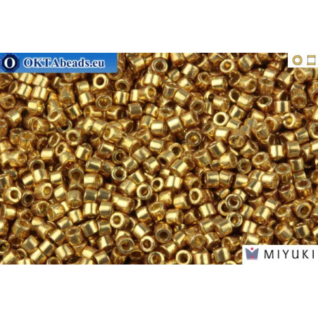 MIYUKI Beads Delica Duracoat Galvanized Champagne (DB1834) 11/0