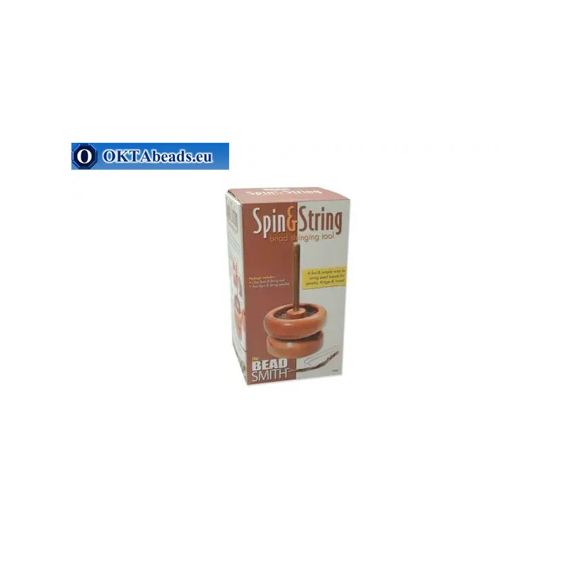 Wood spinner with 2 Needles