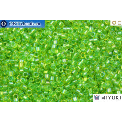 MIYUKI Beads Delica Fancy Lined Celery (DB2376) 11/0