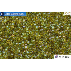 MIYUKI Beads Delica Fancy Lined Olive (DB2377) 11/0