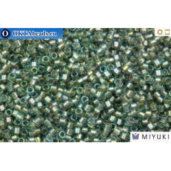 MIYUKI Beads Delica Fancy Lined Blue Silver (DB2379) 11/0