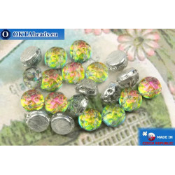 Cabochon Baroque Beads vitrail (00030/28102) 7mm