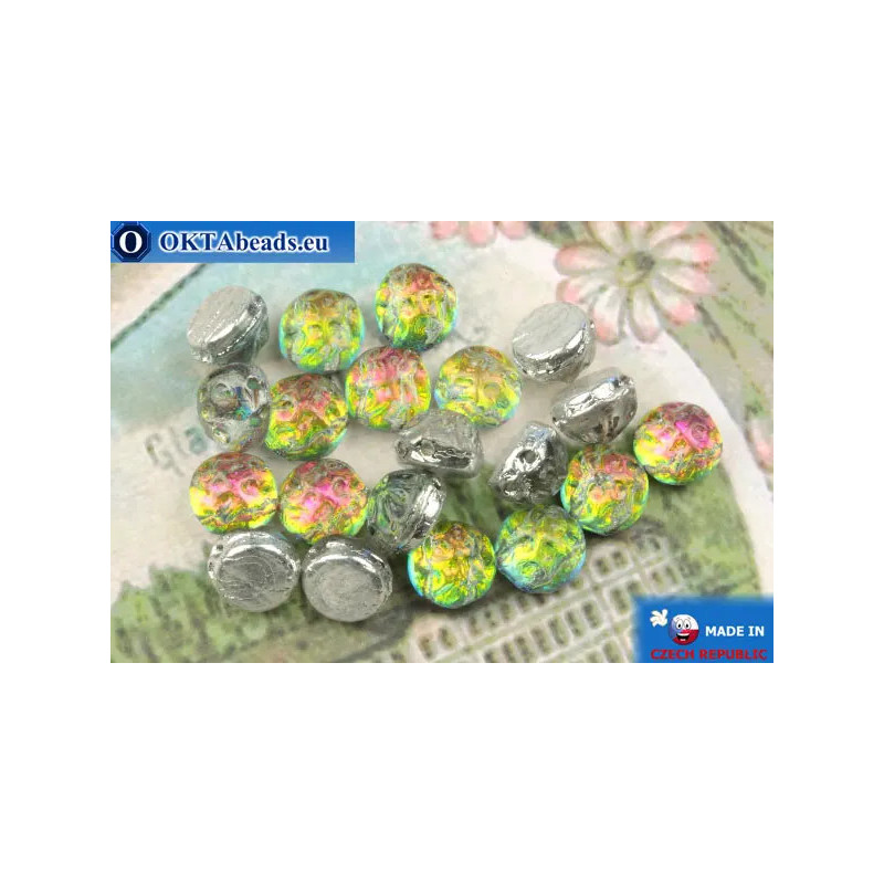 Cabochon Baroque Beads vitrail (00030/28102) 7mm